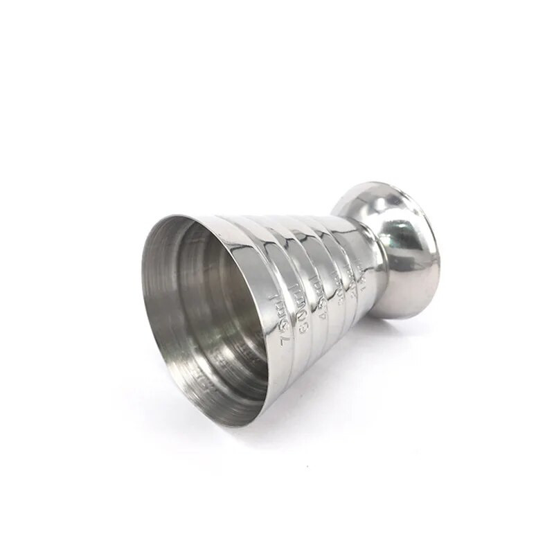 Κύπελλο μέτρησης ποτηριού κοκτέιλ, βαθμονομημένο δαχτυλίδι μέτρησης, κύπελλο ουγγιάς, 304 ανοξείδωτο ατσάλι