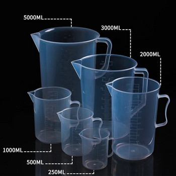 Мерителна чаша с градуирано качество, кухненски инструмент, мерителна кана със стандарт за измерване Pp