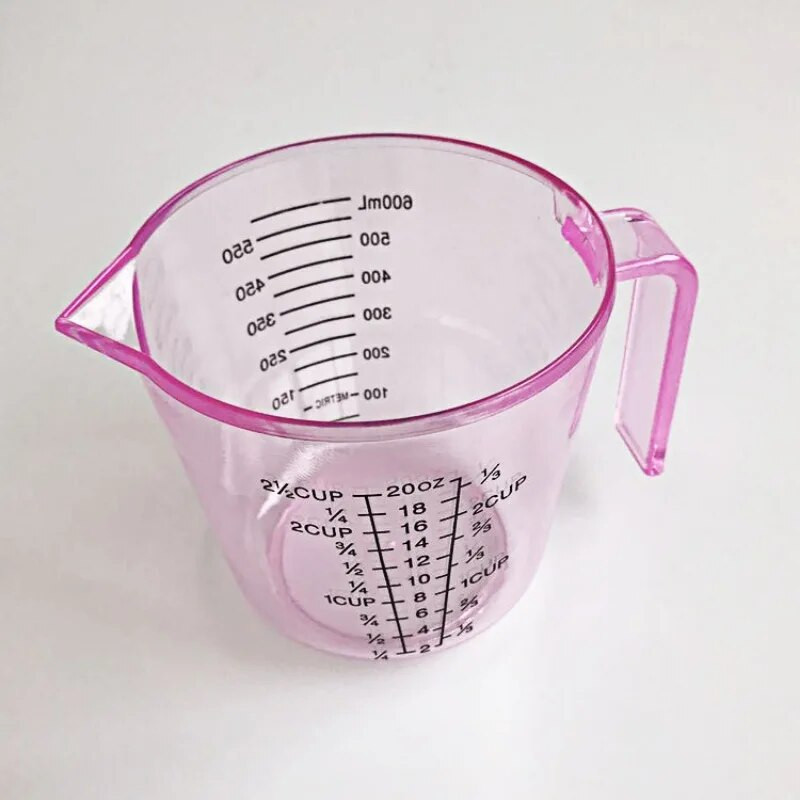Daugiafunkcis plastikinis matavimo puodelis, atsparus karščiui su skalės matavimo puodeliu virtuvės reikmenimis