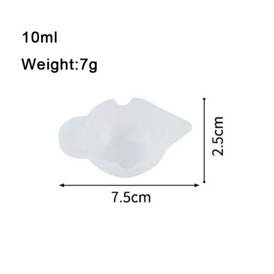 „Pasidaryk pats“ pyragas, epoksidinės dervos papuošalai, virtuvės kepimo įrankiai, silikoninis matavimo puodelis su skaidrios skalės, patvarios, nepridegančios