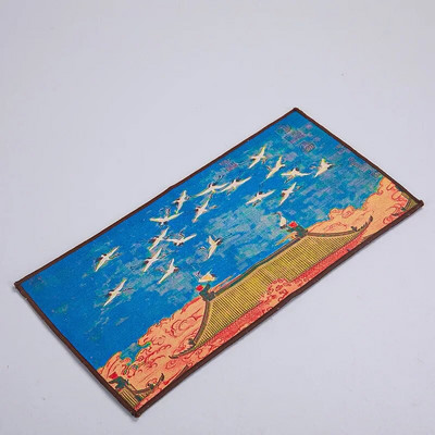 Arbatos šluostė, skirta Decoratio Daugiafunkcis sugeriantis vandens stalo rankšluostis, plačiai naudojamas medvilninis linas, kūrybiškas glaustas stilius  