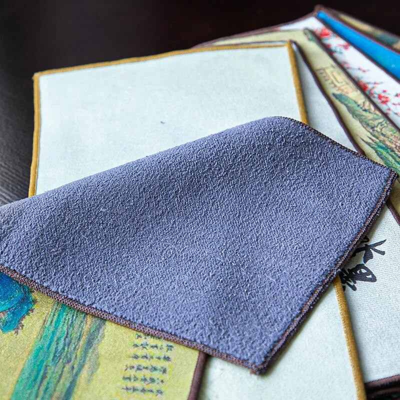 Arbatos šluostė, skirta Decoratio Daugiafunkcis sugeriantis vandens stalo rankšluostis, plačiai naudojamas medvilninis linas, kūrybiškas glaustas stilius  