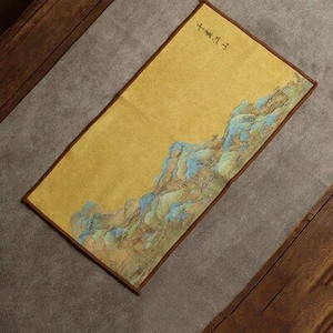 Zomšinis rankšluostis Buitinis Zen arbatos staltiesės Kilimėliai Kiniškos aukščiausios klasės servetėlės Sugeriančios valymo rankšluosčiai Kung Fu arbatos priedai