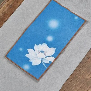 Zomšinis rankšluostis Buitinis Zen arbatos staltiesės Kilimėliai Kiniškos aukščiausios klasės servetėlės Sugeriančios valymo rankšluosčiai Kung Fu arbatos priedai