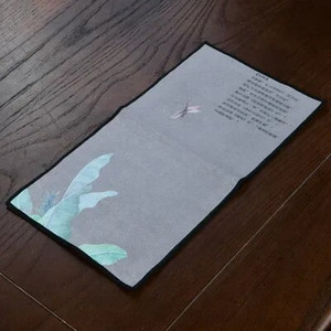 Zomšinis rankšluostis Buitinis Zen arbatos staltiesės Kilimėliai Kiniškos aukščiausios klasės servetėlės Sugeriančios valymo rankšluosčiai Kung Fu arbatos priedai