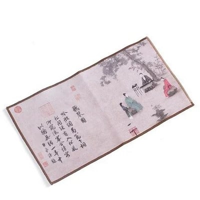 Zomšinis rankšluostis Buitinis Zen arbatos staltiesės Kilimėliai Kiniškos aukščiausios klasės servetėlės Sugeriančios valymo rankšluosčiai Kung Fu arbatos priedai