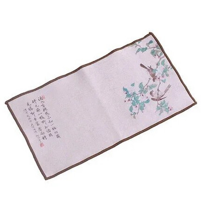 Zomšinis rankšluostis Buitinis Zen arbatos staltiesės Kilimėliai Kiniškos aukščiausios klasės servetėlės Sugeriančios valymo rankšluosčiai Kung Fu arbatos priedai