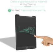 Pārnēsājams 12 collu LCD rakstāms planšetdators Pārnēsājams elektronisks planšetdatoru plates digitālie īpaši plāni zīmēšanas rokraksta paliktņi