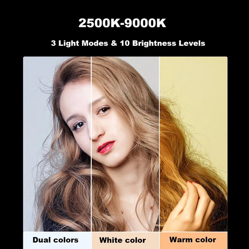 120 LED svjetlo za selfie Tablet Telefon Fill Light 3000mAh punjivo mini video svjetlo za Tiktok Vlog Video konferencijski Selfie