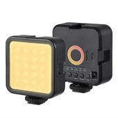 Mini Dimmable LED Light Portable Vlog Light 70 LED Beads 3000K-9000K with 1200mAh Battery USB Charging Port for Live Streaming