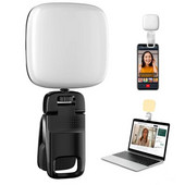 Įkraunamas asmenukės apšvietimas, prisegamas LED užpildymo lemputė, skirtas telefonui, nešiojamam kompiuteriui, planšetiniam kompiuteriui, nešiojamam telefonui, skirtas asmenukės vaizdo konferencijos mastelio keitimui