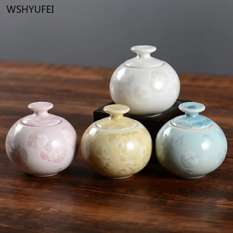 Namų restorano prieskonių sandarus keraminis laikymo butelis su dangteliu kavos pupelių saldainių sausainių surinkimo talpyklos virtuvė