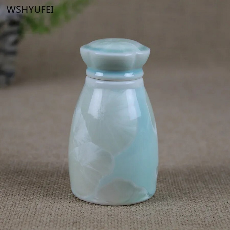 Namų restorano prieskonių sandarus keraminis laikymo butelis su dangteliu kavos pupelių saldainių sausainių surinkimo talpyklos virtuvė