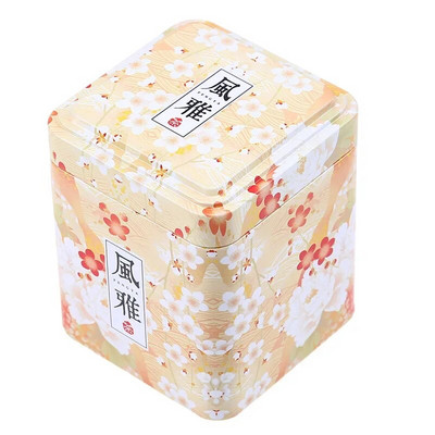 WCIC Arbatos Caddies Geležinė skardinė dėžutė saldainiams sausainiams sausainiams šokolado laikymo dėžutė Kavos skardinė dovanoms Retro kiniškiems arbatos pyragams