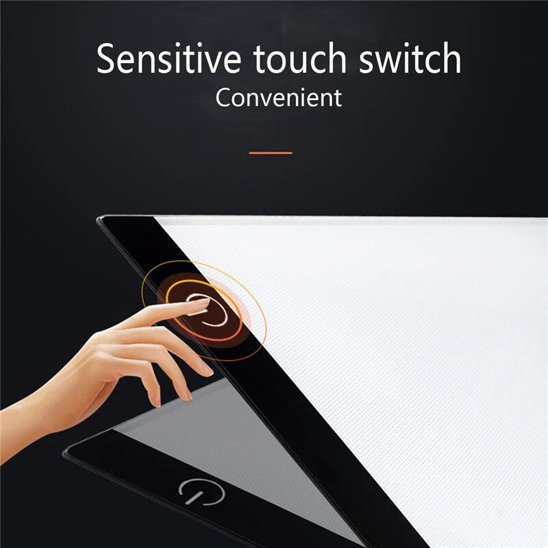 Īpaši plāns A4 LED gaismas spilventiņš Artist gaismas kastes galds, izsekošanas dēlis, dimanta krāsošanas izšūšanas rīki