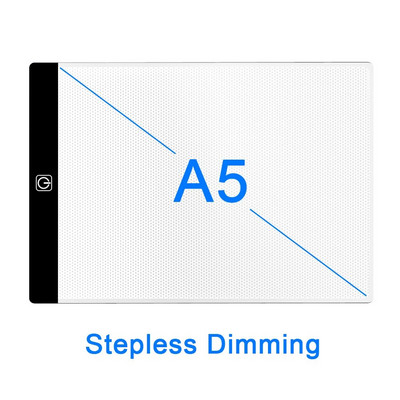 Rocketek A5 A4 LED piešimo planšetinis kompiuteris skaitmeninis grafikos blokas USB šviesdėžės kopijavimo lenta elektroninės dailės grafikos tapybos rašymo lentelė