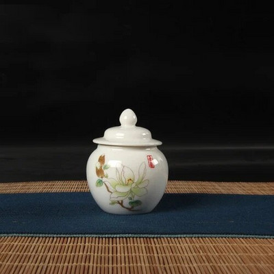 Keraminės mažos arbatos skardinės Virtuvės prieskoniai Sandėliavimo stiklainiai Saldainių ir džiovintų vaisių laikymo stiklainiai Stalinio stalo papuošimai Išskirtinės dovanos