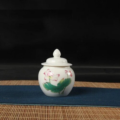 Keraminės mažos arbatos skardinės Virtuvės prieskoniai Sandėliavimo stiklainiai Saldainių ir džiovintų vaisių laikymo stiklainiai Stalinio stalo papuošimai Išskirtinės dovanos