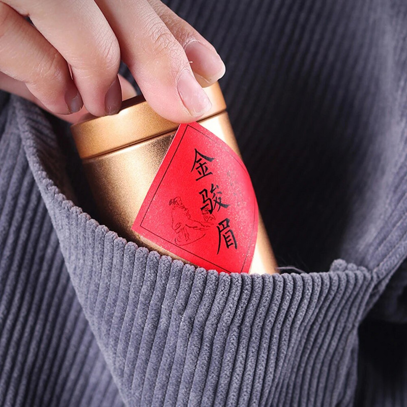 3 spalvų pasirinkimas Nešiojamam kvapui nepralaidžiam metaliniam žolelių konteineriui arbatos talpyklai