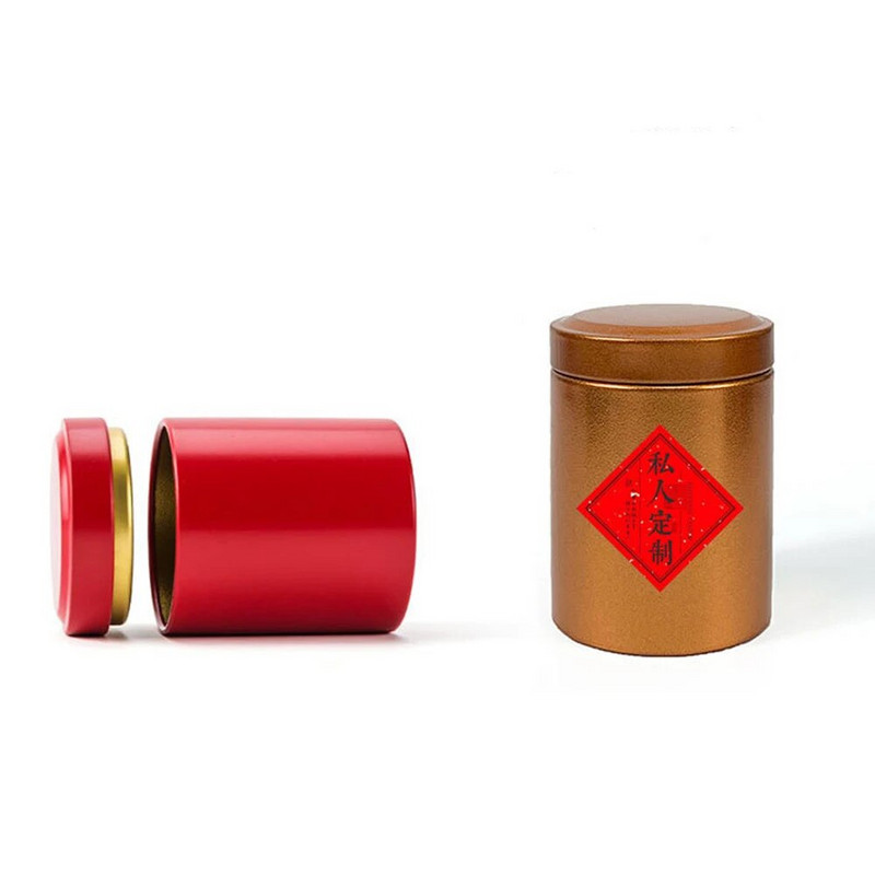 3 spalvų pasirinkimas Nešiojamam kvapui nepralaidžiam metaliniam žolelių konteineriui arbatos talpyklai