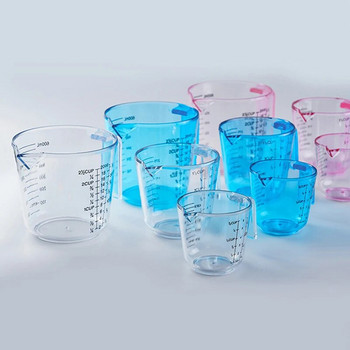 1 бр. 150/300/600 мл мерителни чаши за течност за печене чаша за везни пластмасова чаша за измерване на обема чаша кухненски инструменти за печене