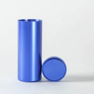 Nešiojami aliuminio lydinio arbatos „Caddy Tieguanyin“ sandarūs laikymo rezervuarai kelioniniai arbatos dėžutės arbatos skardinės talpyklos Kavos kanistras prieskonių stiklainis