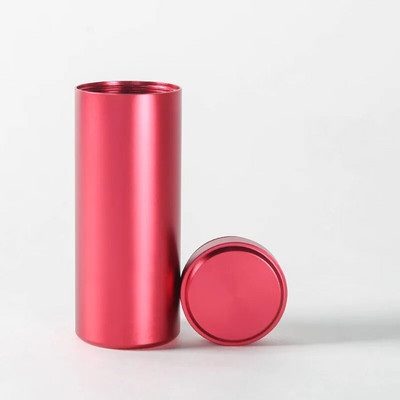 Nešiojami aliuminio lydinio arbatos „Caddy Tieguanyin“ sandarūs laikymo rezervuarai kelioniniai arbatos dėžutės arbatos skardinės talpyklos Kavos kanistras prieskonių stiklainis