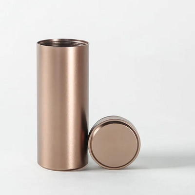 Nešiojami aliuminio lydinio arbatos „Caddy Tieguanyin“ sandarūs laikymo rezervuarai kelioniniai arbatos dėžutės arbatos skardinės talpyklos Kavos kanistras prieskonių stiklainis