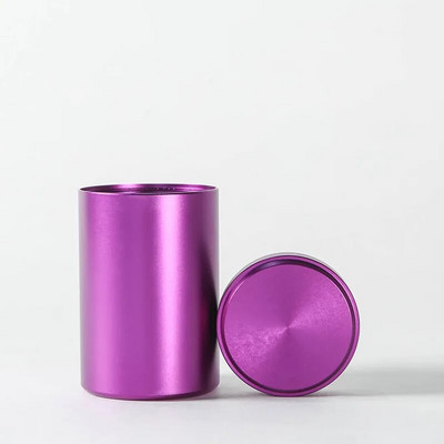 Nešiojami aliuminio lydinio arbatos „Caddy Tieguanyin“ sandarūs laikymo rezervuarai kelioniniai arbatos dėžutės arbatos skardinės talpyklos Kavos kanistras prieskonių stiklainis