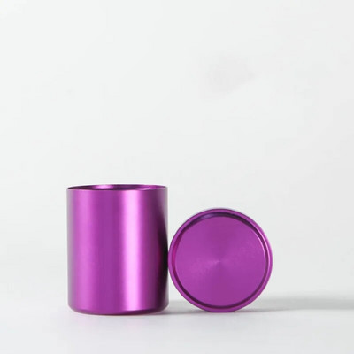 Nešiojami aliuminio lydinio arbatos „Caddy Tieguanyin“ sandarūs laikymo rezervuarai kelioniniai arbatos dėžutės arbatos skardinės talpyklos Kavos kanistras prieskonių stiklainis