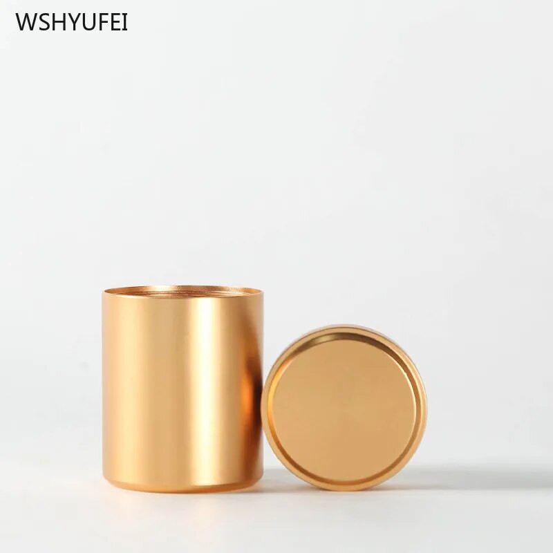 Nešiojami aliuminio lydinio arbatos „Caddy Tieguanyin“ sandarūs laikymo rezervuarai kelioniniai arbatos dėžutės arbatos skardinės talpyklos Kavos kanistras prieskonių stiklainis