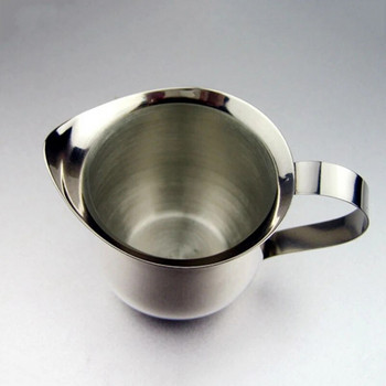 Чаша за мляко Барабан във форма от неръждаема стомана Висококачествена издръжлива чаша за кондензирано мляко с различни размери за инструмент за дома и кухнята