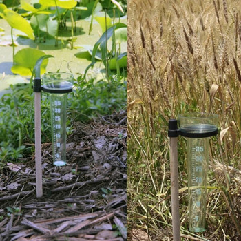 Εργαλείο μέτρησης βροχής από πολυστυρένιο έως 35 mm για το νερό του κήπου