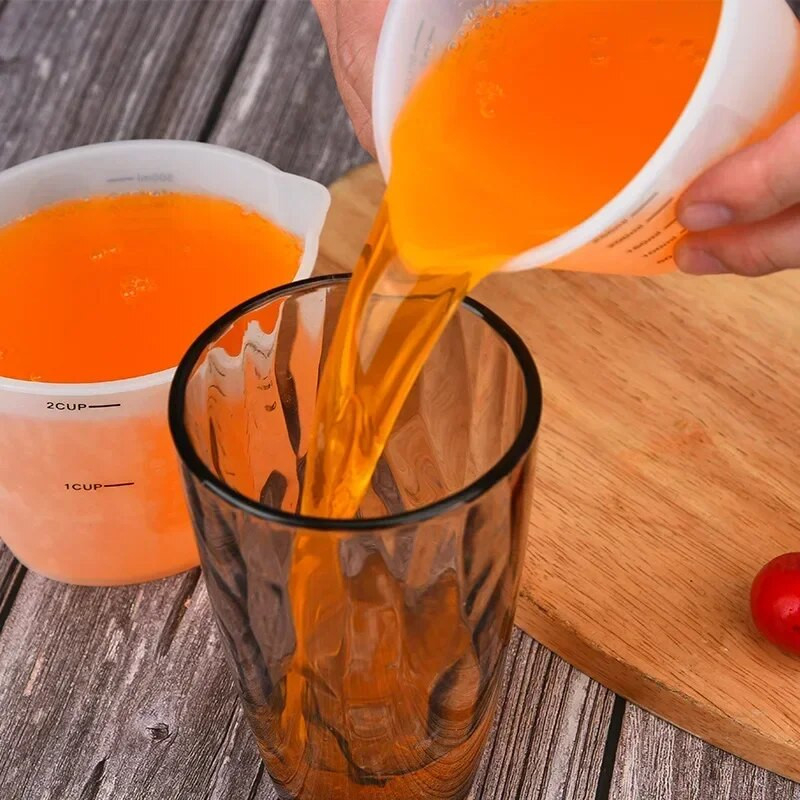 „Pasidaryk pats“ pyragas, epoksidinės dervos papuošalai, virtuvės kepimo įrankiai, silikoninis matavimo puodelis su skaidrios skalės, patvarios, nepridegančios