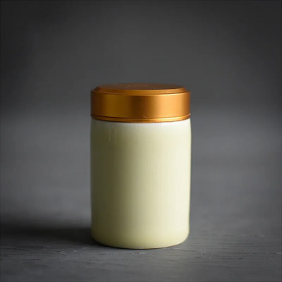 Arbatos Caddy Mini Celadon laikymo dėžutės Užsandarintos kavos miltelių skardinės arbatos lapų talpykla Nešiojamas kelioninis arbatos Caddy organizatorius