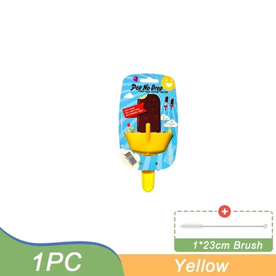 Naujas, atsparus lašėjimui aguonėlių stovas, nesuvartojamas ledų laikiklis, netvarkingas šaldytų skanėstų laikiklis su šiaudeliais vaikams skirtų ledų