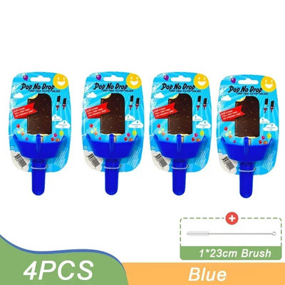 Naujas, atsparus lašėjimui aguonėlių stovas, nesuvartojamas ledų laikiklis, netvarkingas šaldytų skanėstų laikiklis su šiaudeliais vaikams skirtų ledų