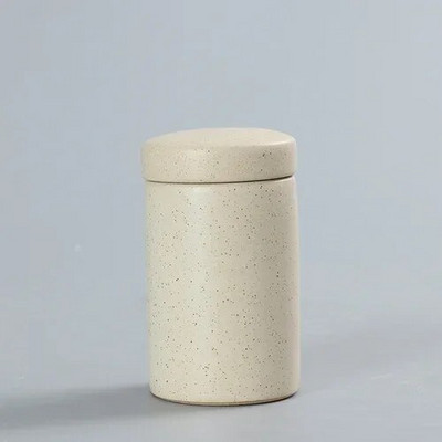 Keraminės mažos arbatos skardinės, nešiojami maži arbatos indeliai su mažais porcelianiniais buteliukais mini sandariai uždarytos saugojimo pakuotės tuščios dėžės