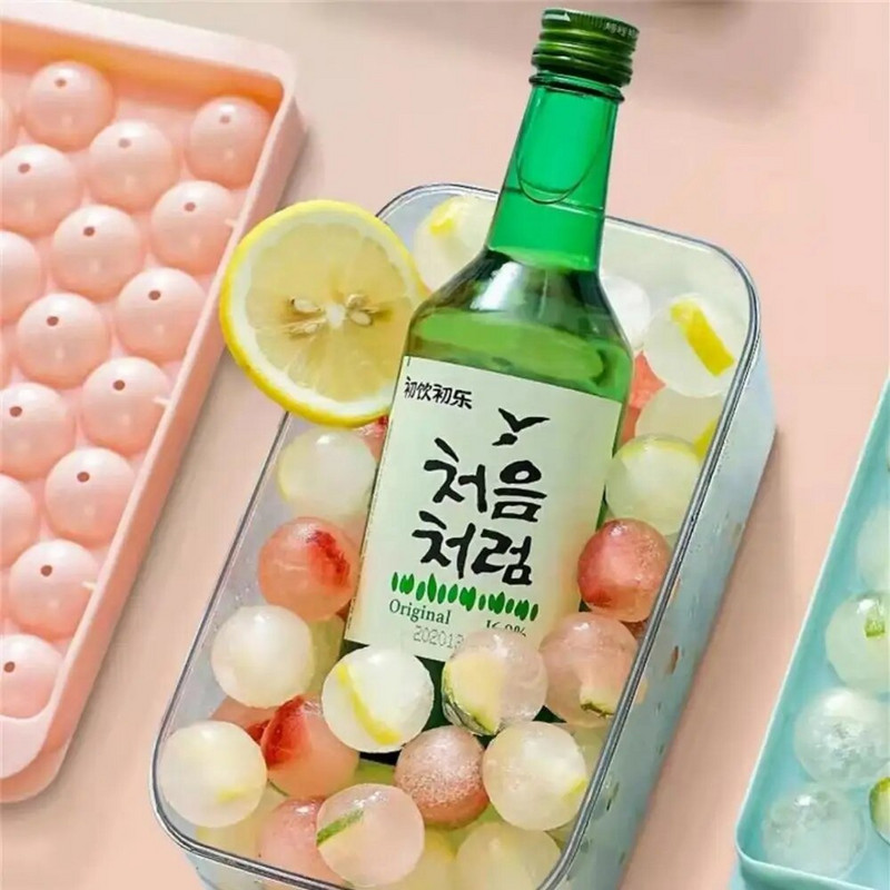 Ice Boll PP kalup Smrznuta kuglica viskija Popsicle Kutija za pladanj za hokej na ledu DIY Preša za hranu s poklopcima Alati Kuhinjski dodaci