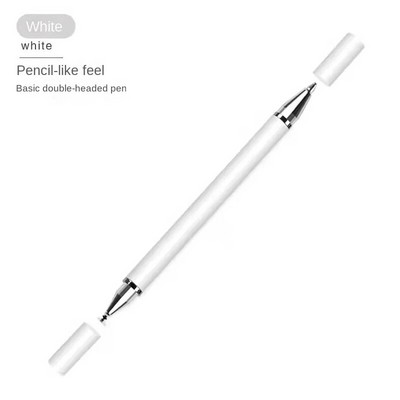 2 viename rašiklio rašiklis, skirtas mobiliojo telefono planšetiniam kompiuteriui, talpinis jutiklinis pieštukas, skirtas iPhone, Samsung universalus Android telefono piešimo ekrano pieštukas