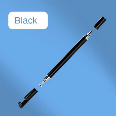 2 viename rašiklio rašiklis, skirtas mobiliojo telefono planšetiniam kompiuteriui, talpinis jutiklinis pieštukas, skirtas iPhone, Samsung universalus Android telefono piešimo ekrano pieštukas