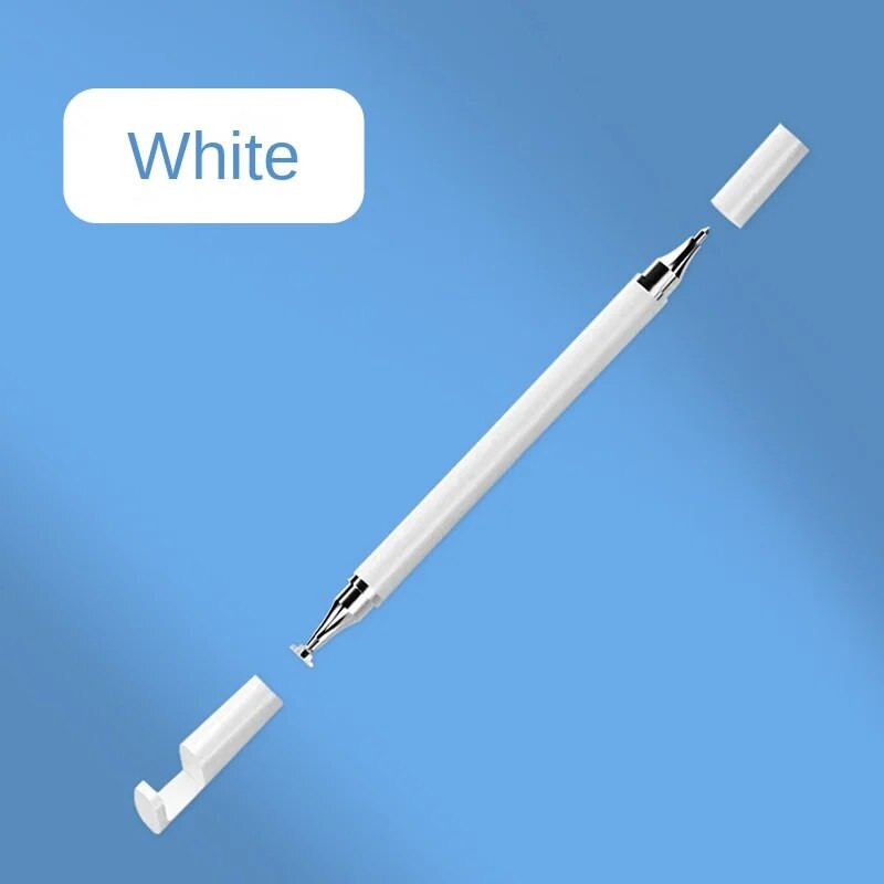 2 viename rašiklio rašiklis, skirtas mobiliojo telefono planšetiniam kompiuteriui, talpinis jutiklinis pieštukas, skirtas iPhone, Samsung universalus Android telefono piešimo ekrano pieštukas