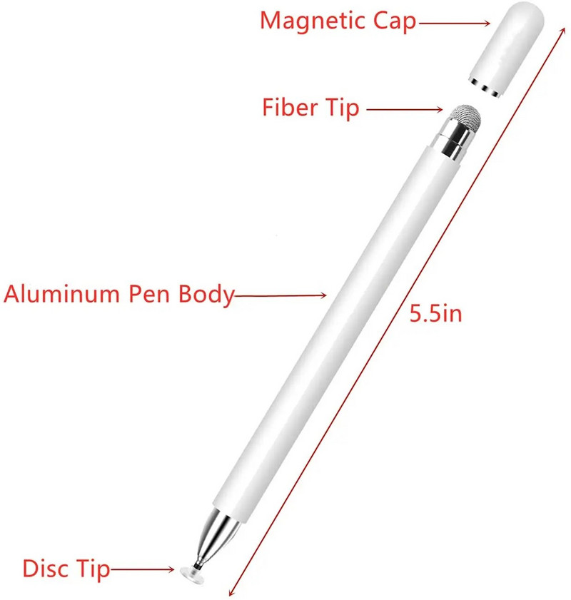 Stylus Pen, skirtas Xiaomi Redmi Note 10 8 9 Pro Note10 9s 10s 5G Redmi Note 7 8 9 10 Pro 8T 9T 9 Universal Smartphone Pen