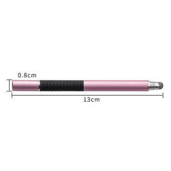 2 в 1 стилус писалка за таблет за рисуване Капацитивен екран Caneta Touch Pen за мобилен телефон Таблет Компютър Интелигентен молив Аксесоари