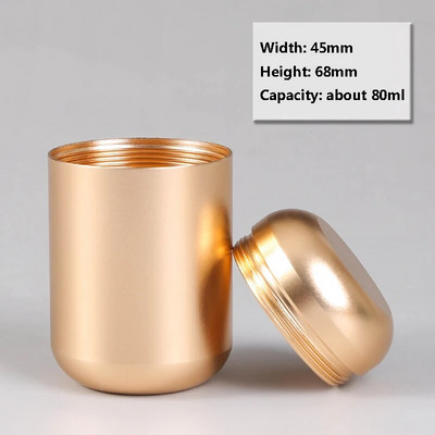 Kutija za čaj od 80 ml Set za čaj Set za čaj zatvorene limenke zbirka suhog voća prijenosni putni set za čaj prijenosni mini kompaktni kreativni čajnik