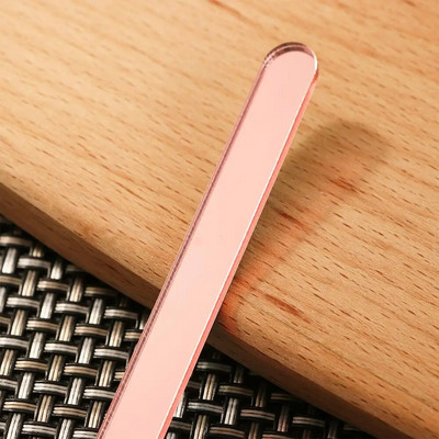 10 vnt Akriliniai ledų lazdelės, skirtos vaikams, ledų lazdelės, skirtos „pasidaryk pats“, formelės, pagamintos iš ledų, 11,3 x 1 cm