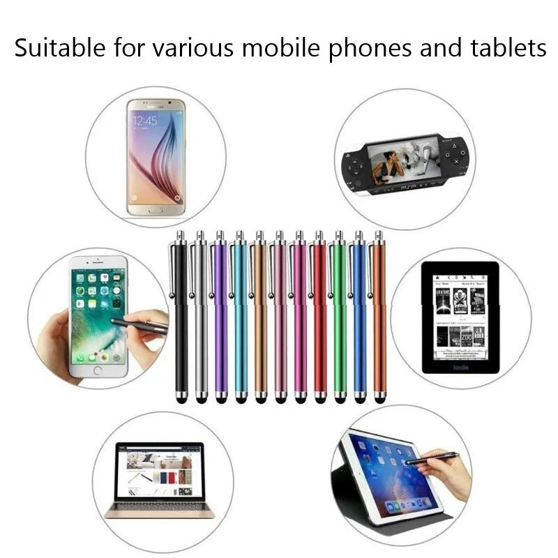 Univerzális Stylus Pen Drawing Tablet Érzékeny kapacitív képernyős érintőtoll Apple Android iPad iPhone Samsung Stylus telefonhoz