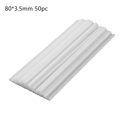 50 τεμ/σετ 15 εκ. Μπαστούνια γλειφιτζούρι απόρριψης για καραμέλες Μη τοξικά φαγητά πλαστικά κορόιδα ραβδιά για σοκολατένιο κέικ