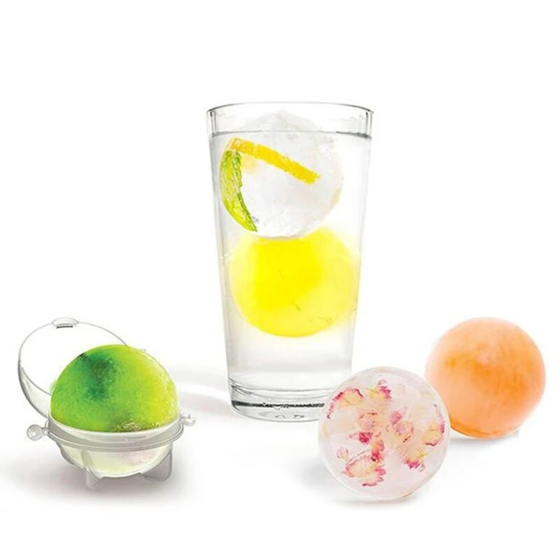 4 tk peoplastist jääaluse kuubiku ümmargune sfääriline pallivalmistaja telliskivivormi vorm 35 mm