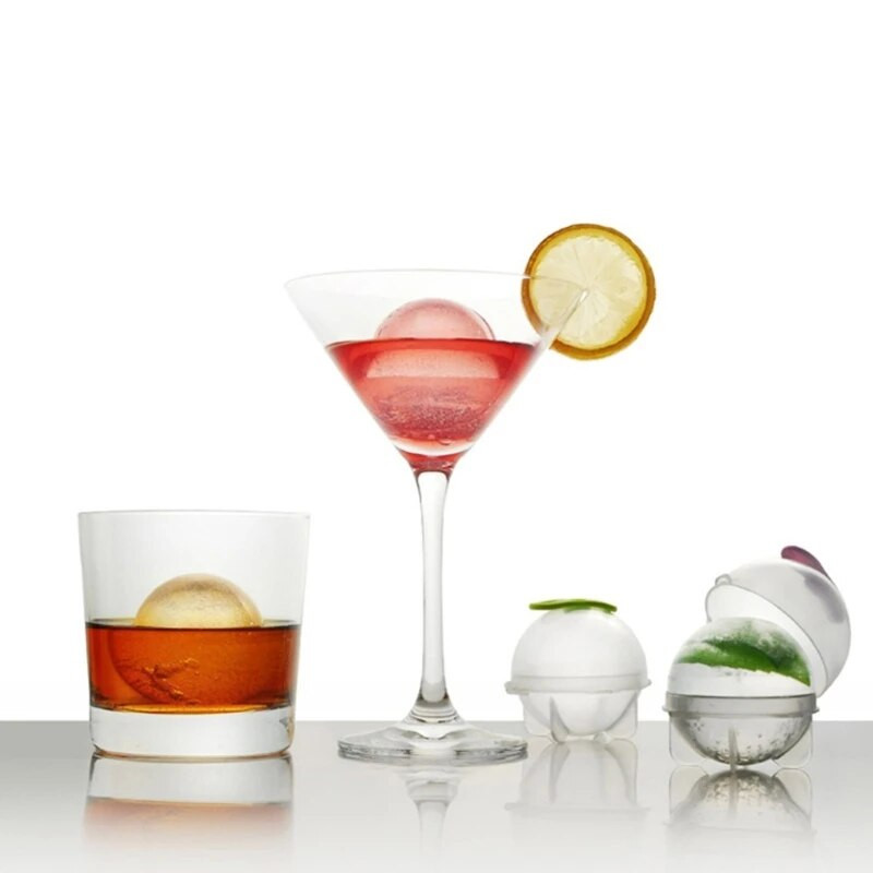 4 tk peoplastist jääaluse kuubiku ümmargune sfääriline pallivalmistaja telliskivivormi vorm 35 mm